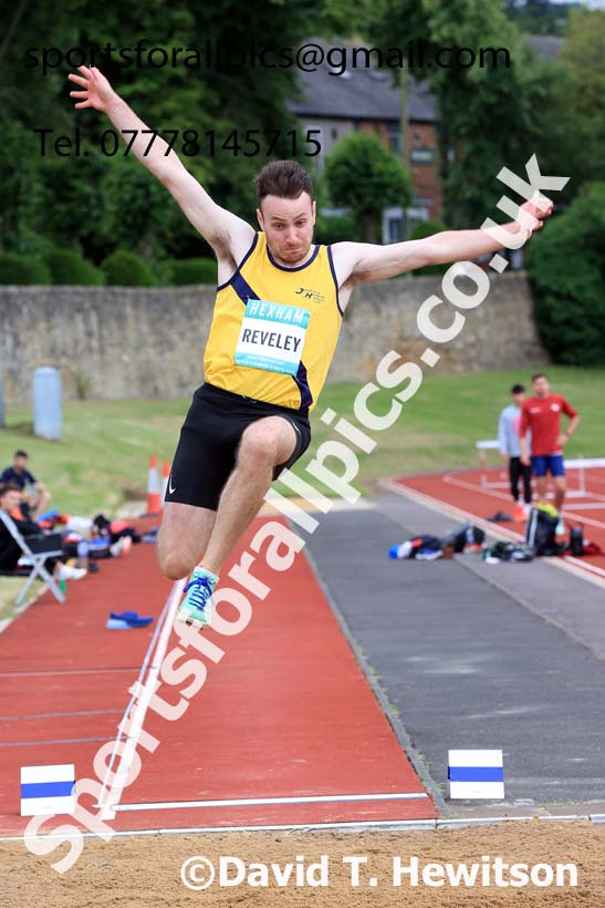 Decathlon Long Jump, 2024 EAP International Combined events, Hewcham, Northumberland.  Photo: David T. Hewitson/Sports for All Pics